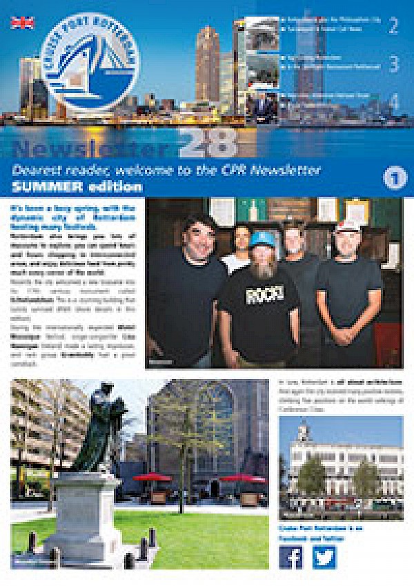 Cruise Port Rotterdam Newsletter Summer Edition