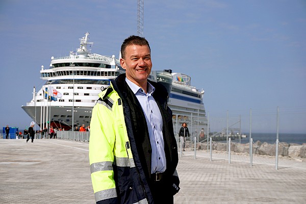 Cruise quay in Visby begins operations