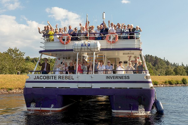 Invergordon celebrates 40 years and hosts its volunteers on a Loch Ness cruise