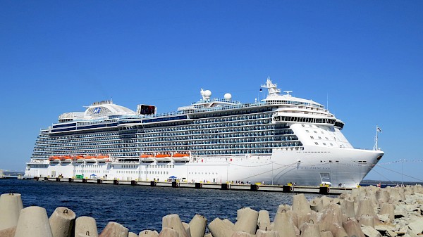New cruise ship quay was opened in Port of Tallinn