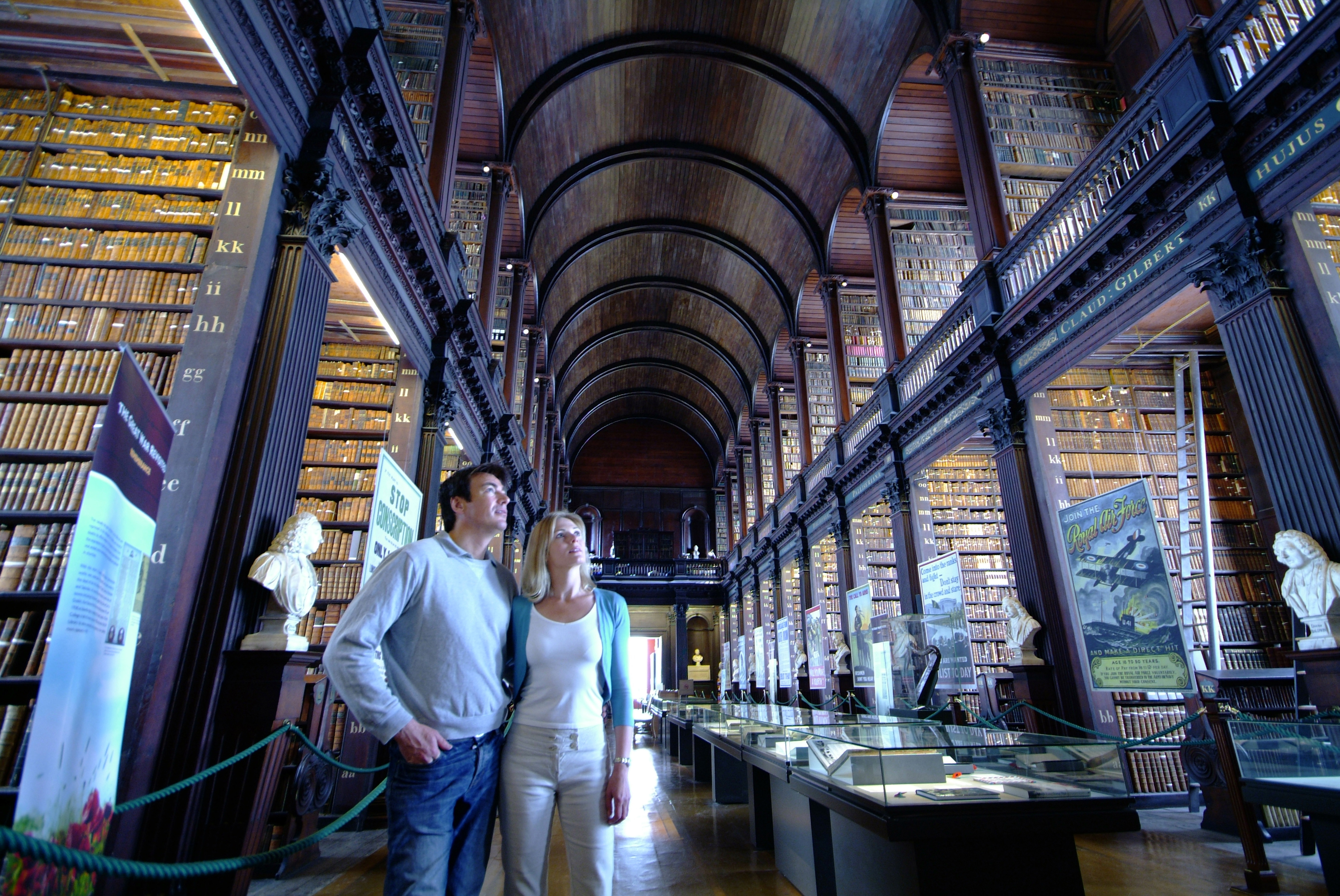 The Book of Kells is the centrepiece of an exhibition which attracts over 500,000 visitors to Trinity College in Dublin City each year. It is Ireland’s greatest cultural treasure and the world’s most famous medieval manuscript.