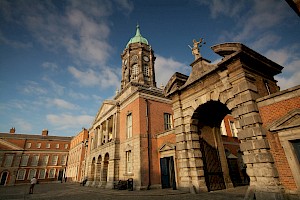 Dublin Castle is the heart of historic Dublin and is where the city gets its name from the Black Pool - 'Dubh Linn' which was on the site of the present Castle garden. The Castle houses the magnificent State Apartments part of the Viceregal court.