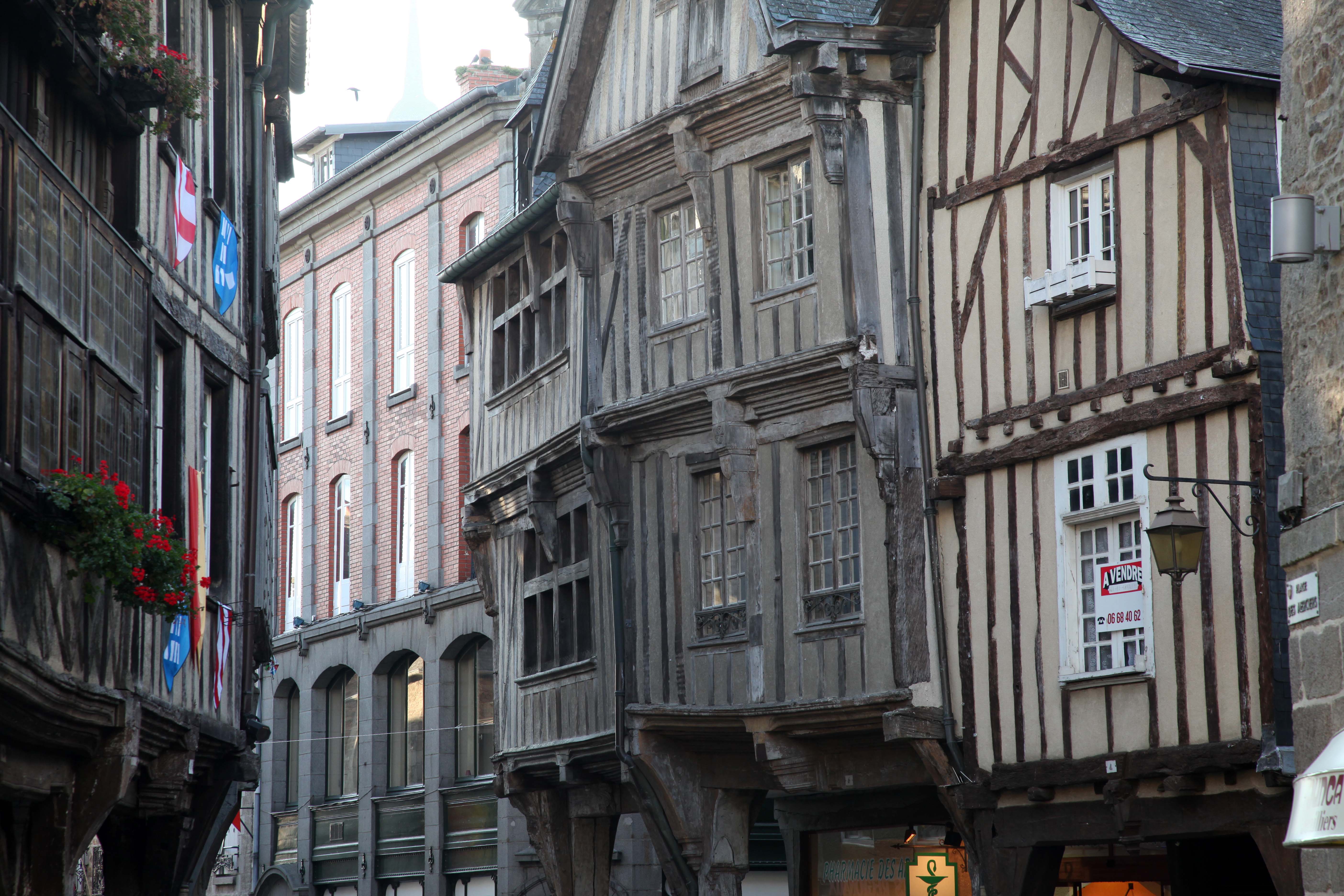 The medieval town full of half timbered buildings dating from the 13th and 14th centuries, with cobbled rambling streets all carefully restored and preserved.