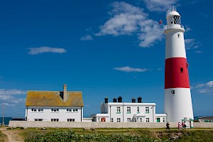 Portland Bill Lighthouse and Buildings by Paul Tomlin licensed under CC BY 2.0