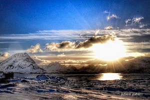 Winter-view Lofoten