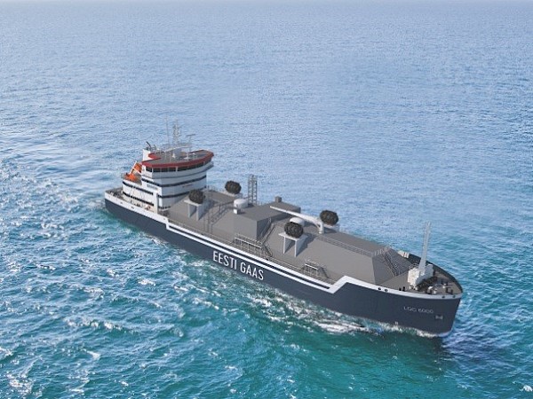 Estonian company Eesti Gaas places order for the first LNG bunker vessel for North-East Baltic Sea