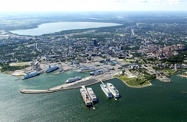 Every second cruise passenger visiting Tallinn is German or American