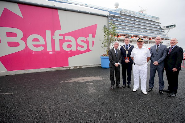 Belfast’s first dedicated cruise terminal helps secure award