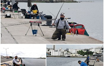 The cruise dedicated berth at the Port of A Coruña had "fishing use" for one day