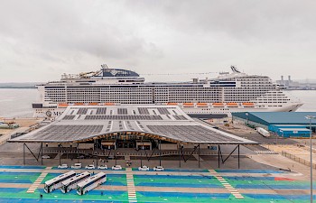 The Port of Southampton welcomes first passengers to new cruise terminal