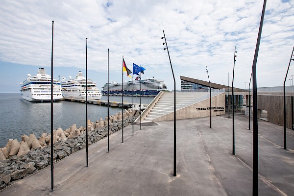 Port of Tallinn opened a new and sustainable terminal directly connected to new entertainment venues and tourist locations