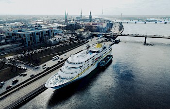 The cruise season in Riga is open
