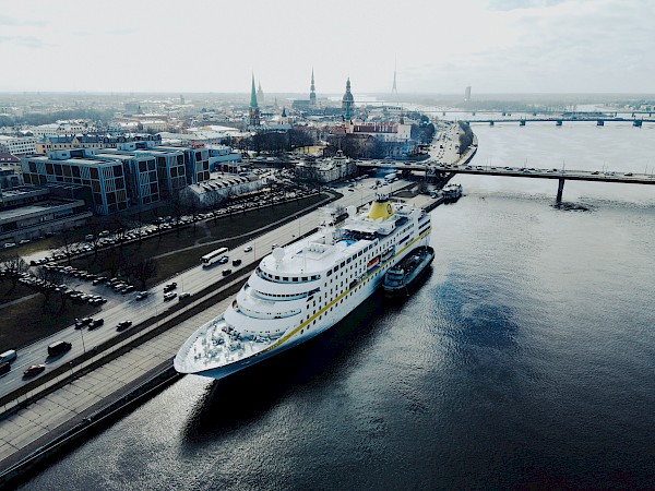 The cruise season in Riga is open