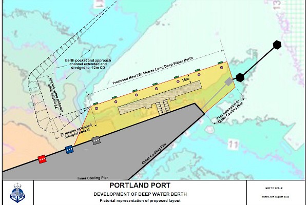 Portland Port Undertakes £26 Million Berth Development