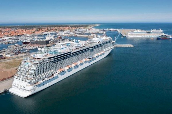 Skagen’s new and extra cruise pier helps record numbers