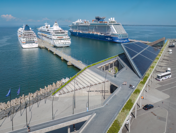 The cruise terminal in Tallinn was awarded the international Green Key certificate