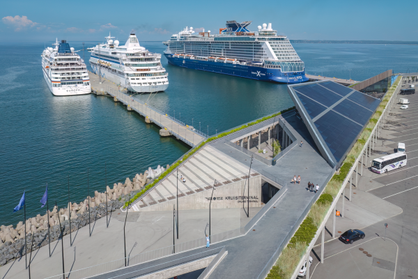The cruise terminal in Tallinn was awarded the international Green Key certificate