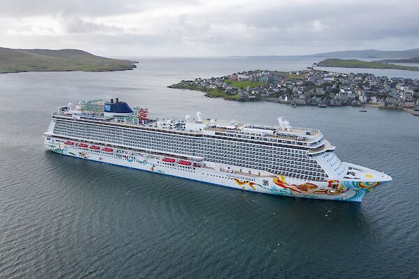 Largest cruise ship of the year for Lerwick Harbour