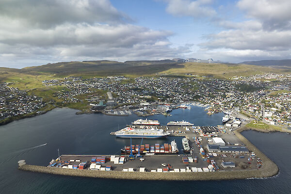 Torshavn in the Faroe Islands (c) Port of Torshavn  (Image at LateCruiseNews.com - February 2024)