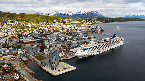 Harstad’s new quay is in the centre of town